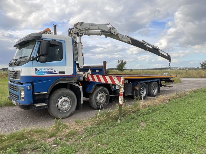 Volvo FM12  Accident Unit Hiab Truck 