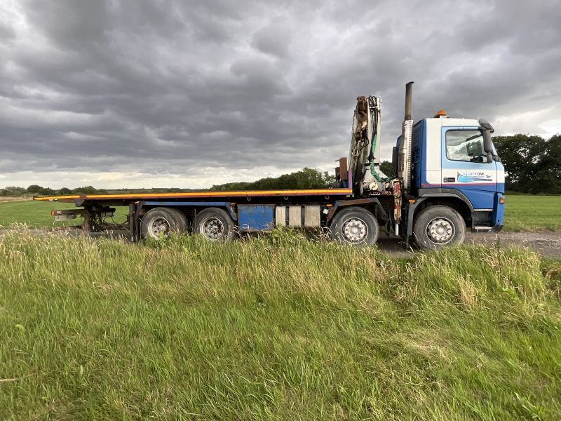 Volvo FM12  Accident Unit Hiab Truck 