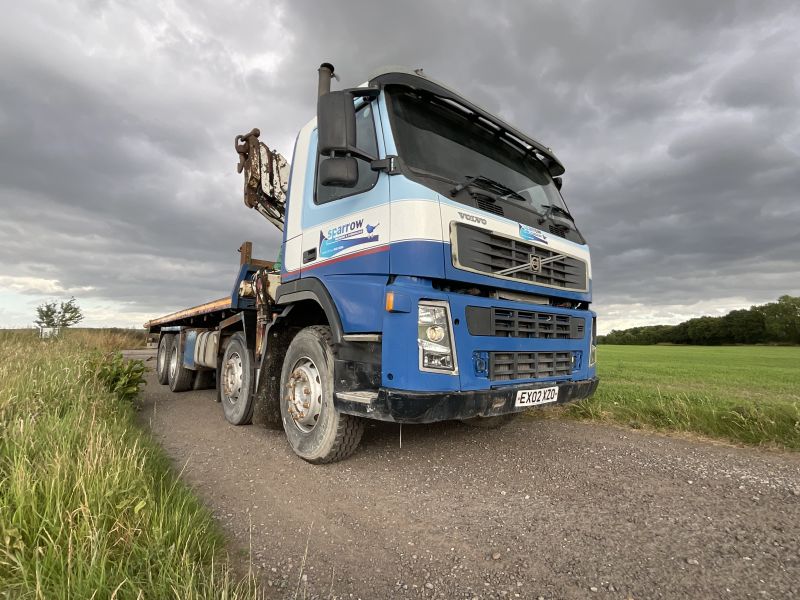 Volvo FM12  Accident Unit Hiab Truck 